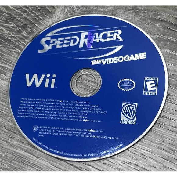 Speed Racer The Videogame Nintendo Wii Video Game 2008 - Picture 1 of 4